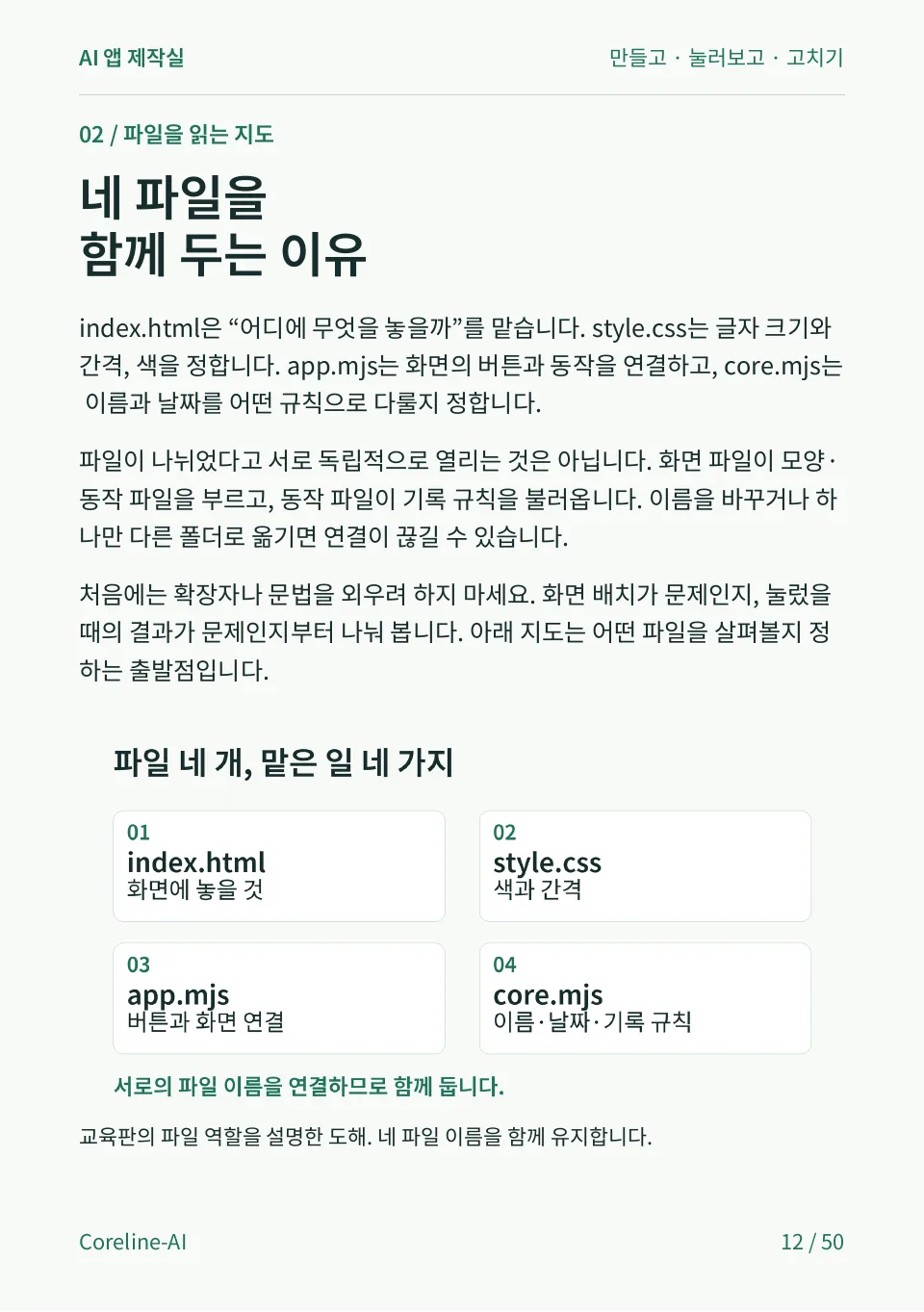 AI 앱 제작실 PDF 12쪽 본문 미리보기